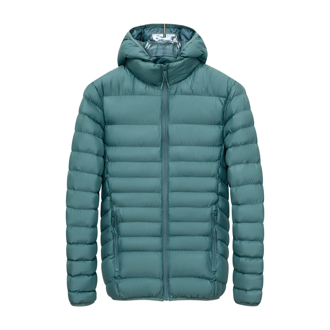 Herren Wärmeisolierte Steppjacke mit Kapuze Echo Archiv