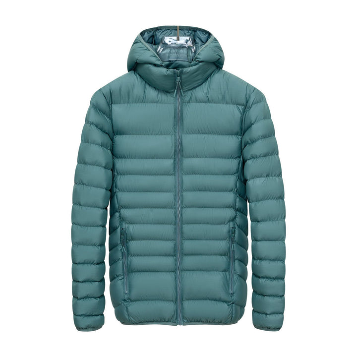 Herren Wärmeisolierte Steppjacke mit Kapuze Echo Archiv