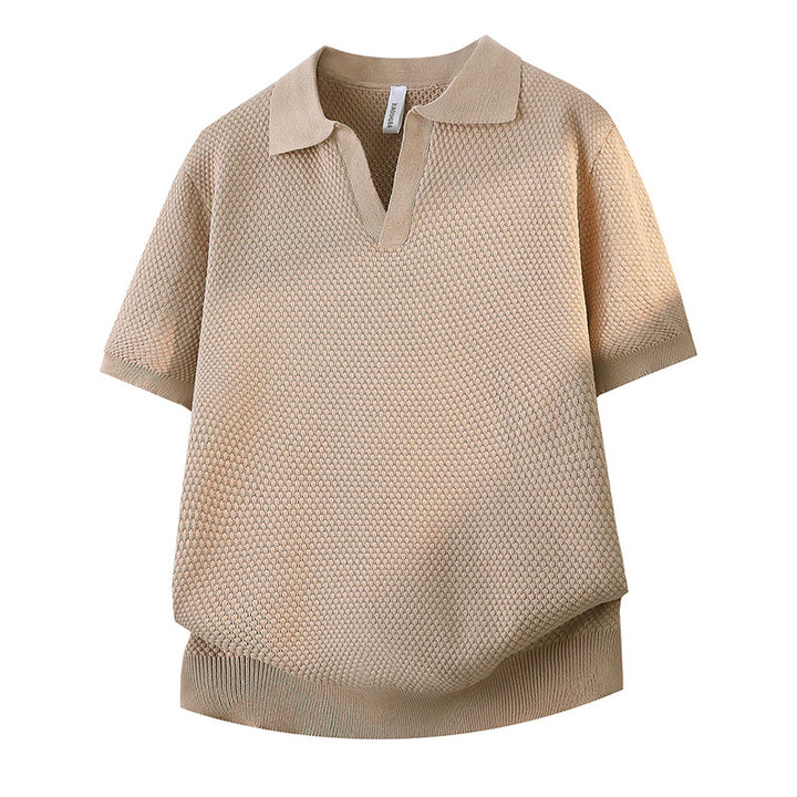 Damen Modisches Strickoberteil mit Halbrohrkragen Echo Archiv
