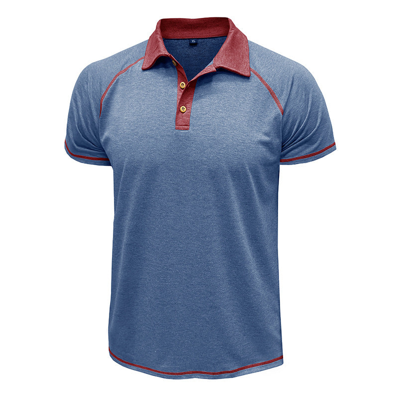 Herren Poloshirt mit kontrastierendem Kragen und hochwertiger Verarbeitung Echoarchiv