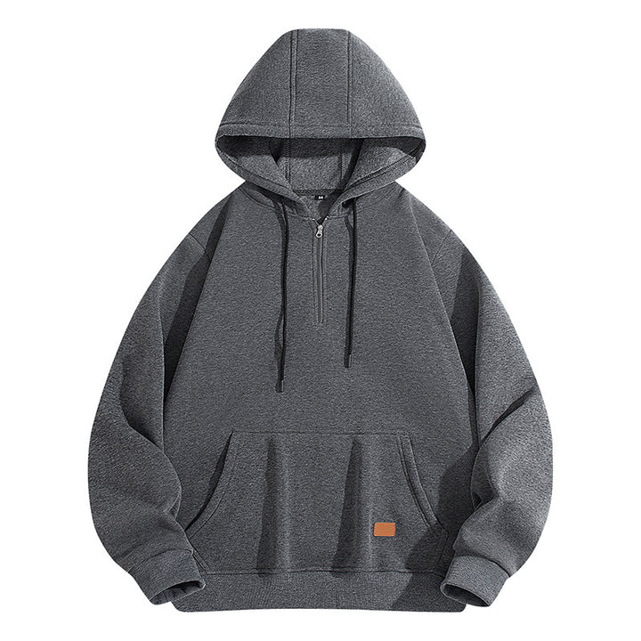 Herren Sportlicher Kapuzenpullover mit Reißverschluss Echo Archiv