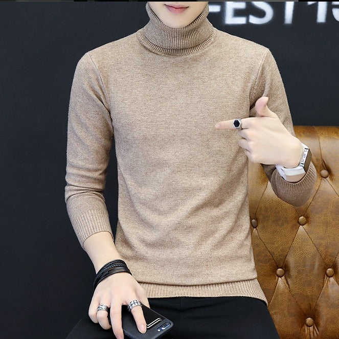 Herren Rollkragenpullover aus feinem Strick Echoarchiv