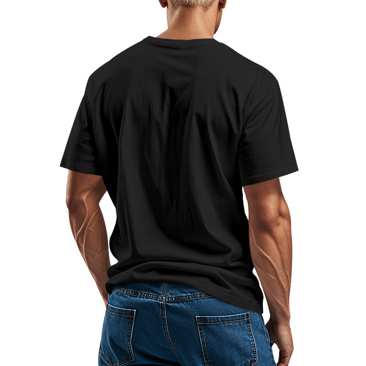 Herren Baumwolle T-Shirt mit modernem Schnitt Echoarchiv