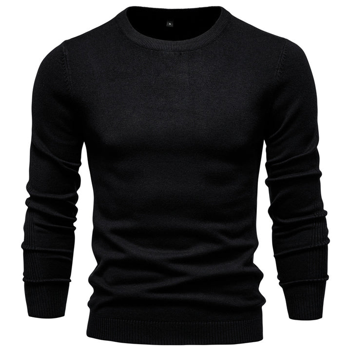 Herren Rundhals Pullover aus hochwertiger Baumwolle Echoarchiv