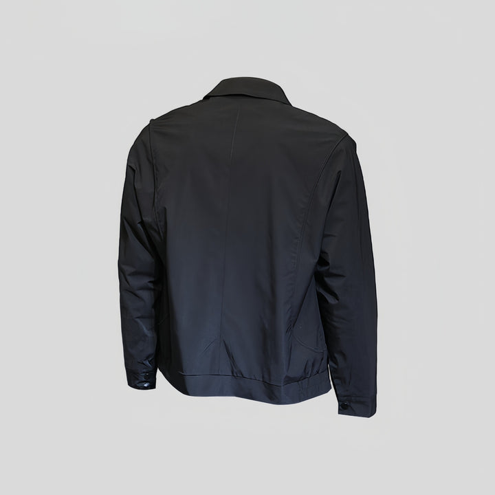 Herren Leichte Coachjacke mit Druckknopfleiste, Hemdkragen & windabweisender Mikrofaser Echoarchiv