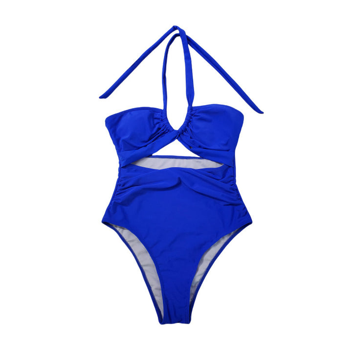 Damen Einteiler-Badeanzug mit stylischem Cross-Design Echo Archiv