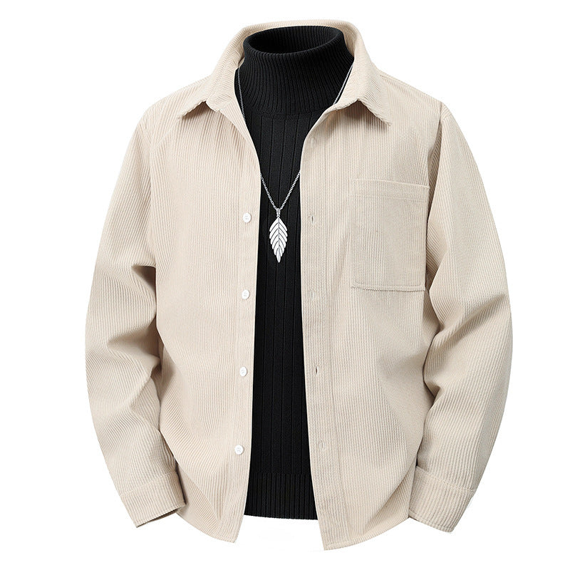 Herren Hochwertige Cordjacke Echo Archiv