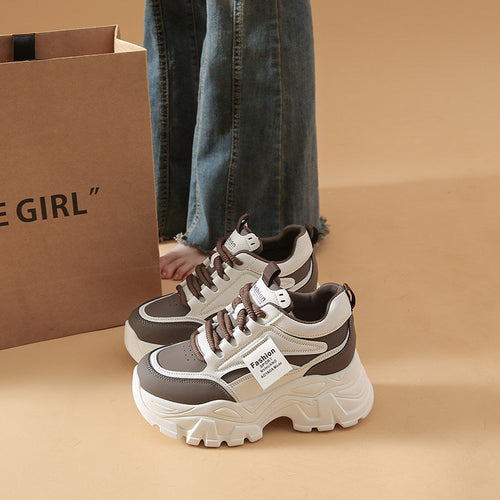 Damen Chunky Sneakers mit großzügiger Profilsohle und atmungsaktivem Obermaterial Echo Archiv