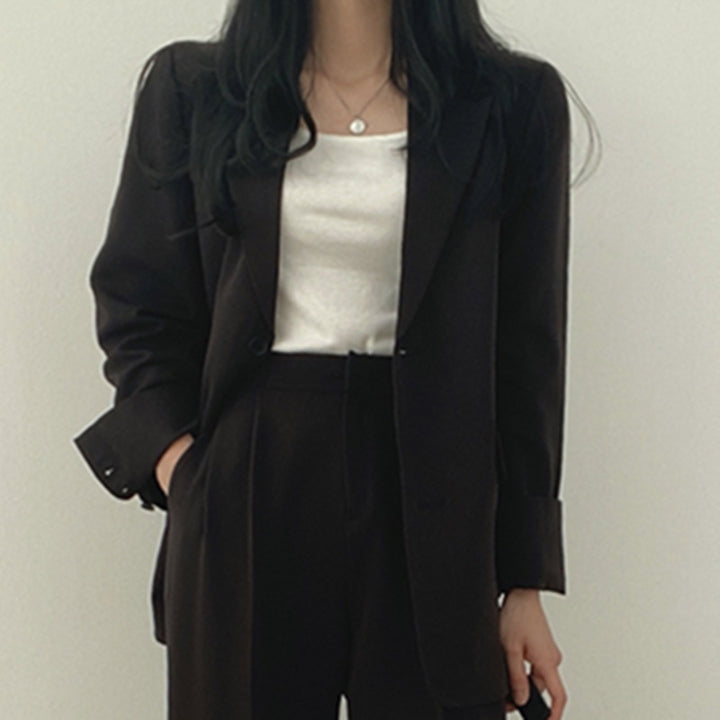 Damen Stilvolles Blazer-Set Echo Archiv