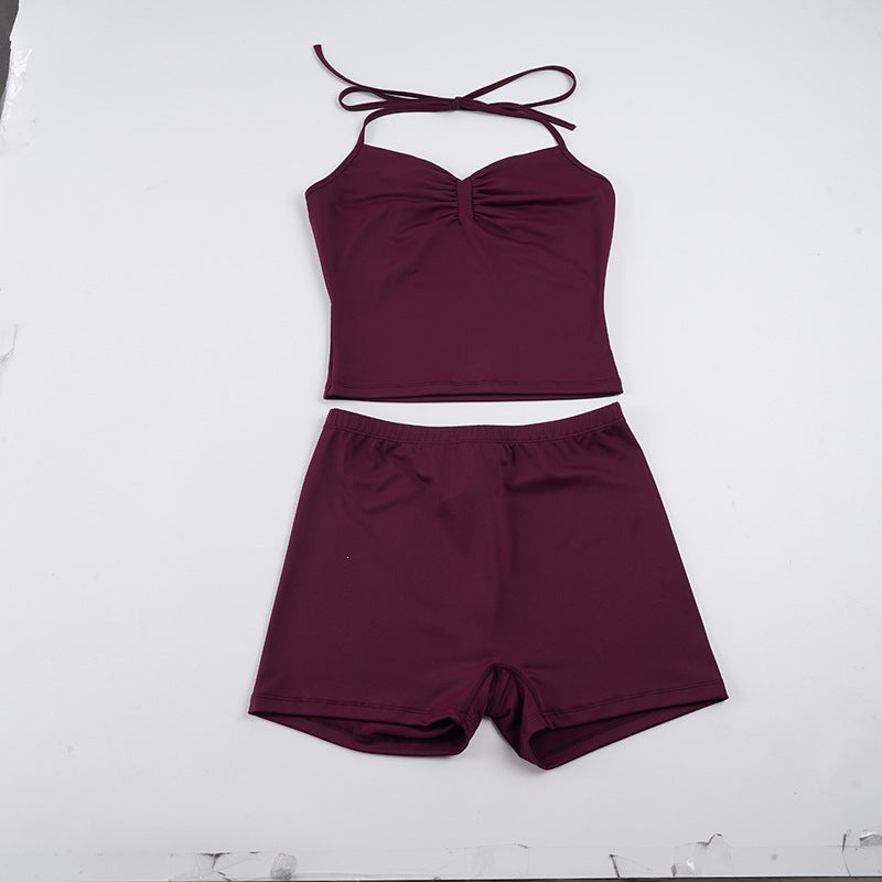 Damen Sportliches Bikini-Set mit verstellbaren Trägern und elastischem Bund Echo Archiv