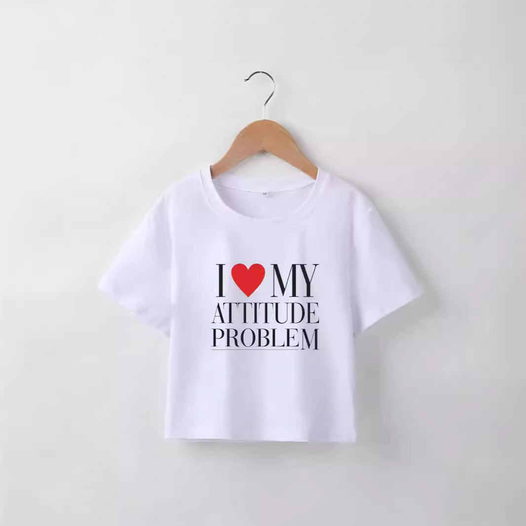 Damen Crop-Top mit floralem Grafikdruck und figurbetontem Schnitt Echo Archiv