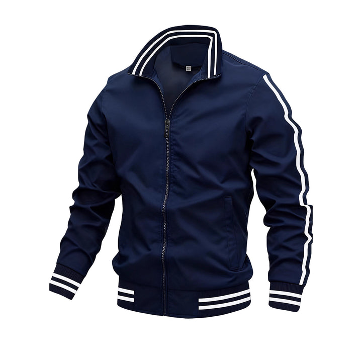 Herren Modische Bomberjacke Echo Archiv