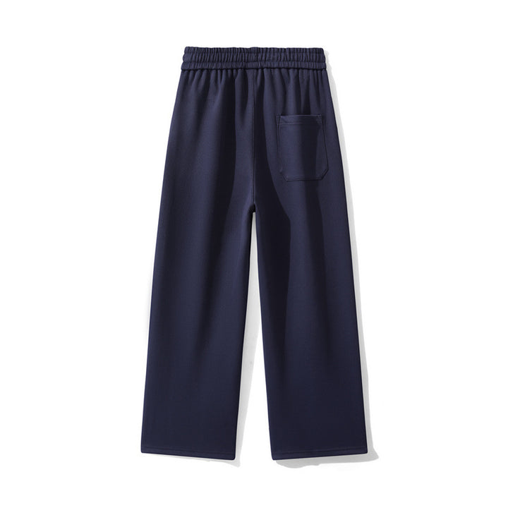 Damen Lounge-Hose mit weitem Bein, elastischem Bund & Seitentaschen Echoarchiv