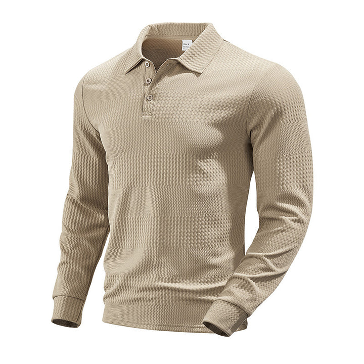 Herren Langarm-Poloshirt Echo Archiv