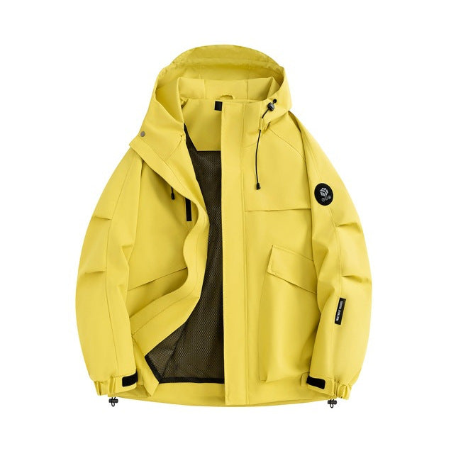 Herren funktionale Outdoor-Jacke Echoarchiv