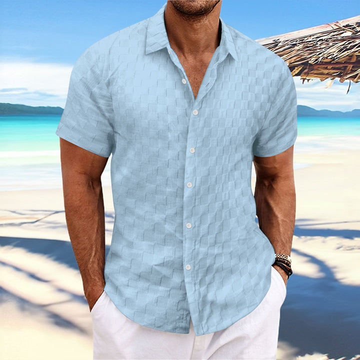 Herren Kurzarmhemd Echoarchiv