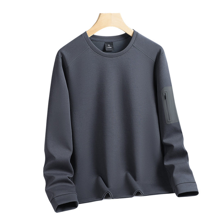 Herren Oversized Sweatshirt mit kontrastierenden Seitentaschen und weichem Fleecefutter Echo Archiv