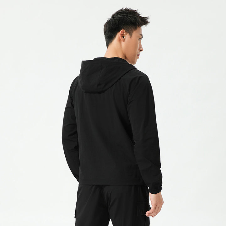 Herren Leichte Funktionsjacke mit atmungsaktivem Material Echoarchiv