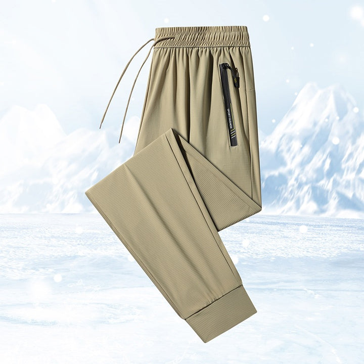 Herren Funktionspants mit elastischem Bund und praktischen Reißverschlusstaschen Echo Archiv