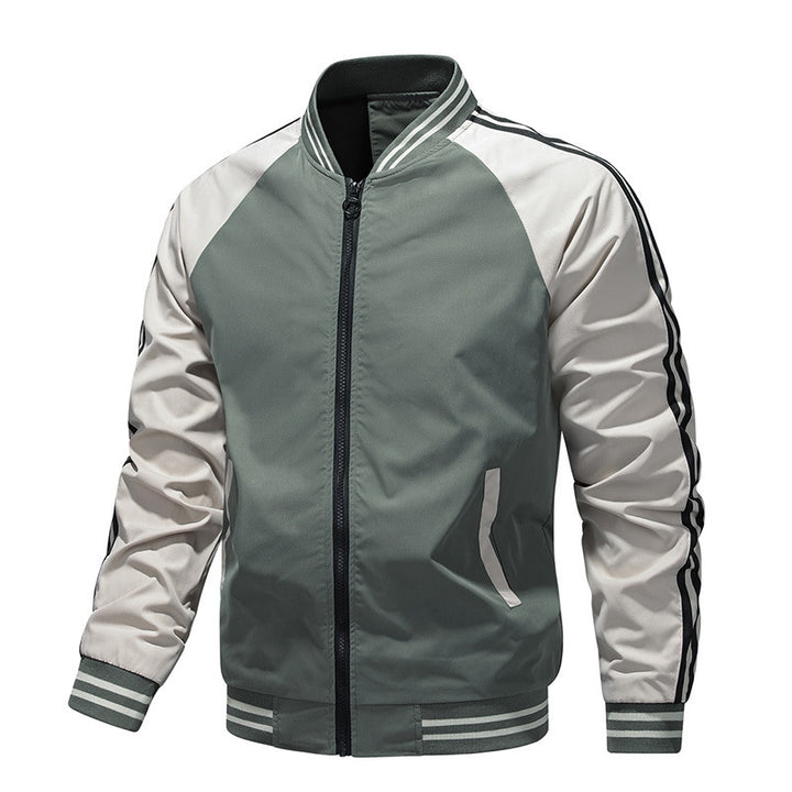 Herren Sportliche Retro-Bomberjacke Echo Archiv