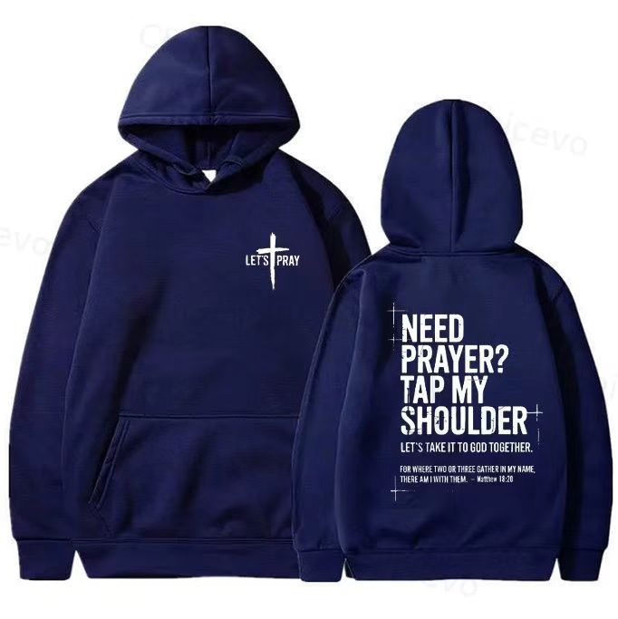Unisex Kapuzenpullover mit motivierendem Schriftzug Echoarchiv