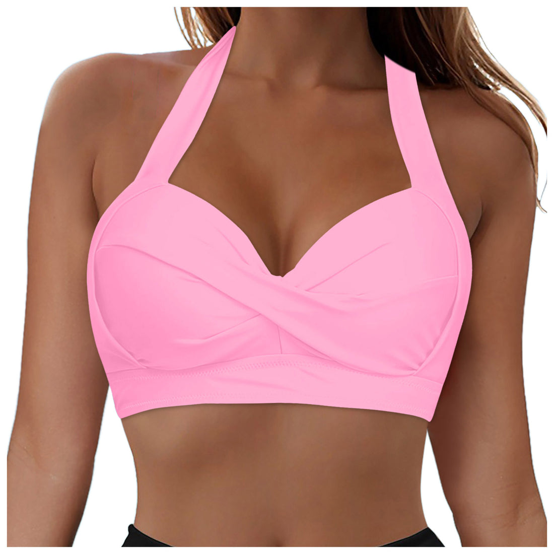 Damen Modisches Bikinioberteil mit Wickeldesign – Maréssa