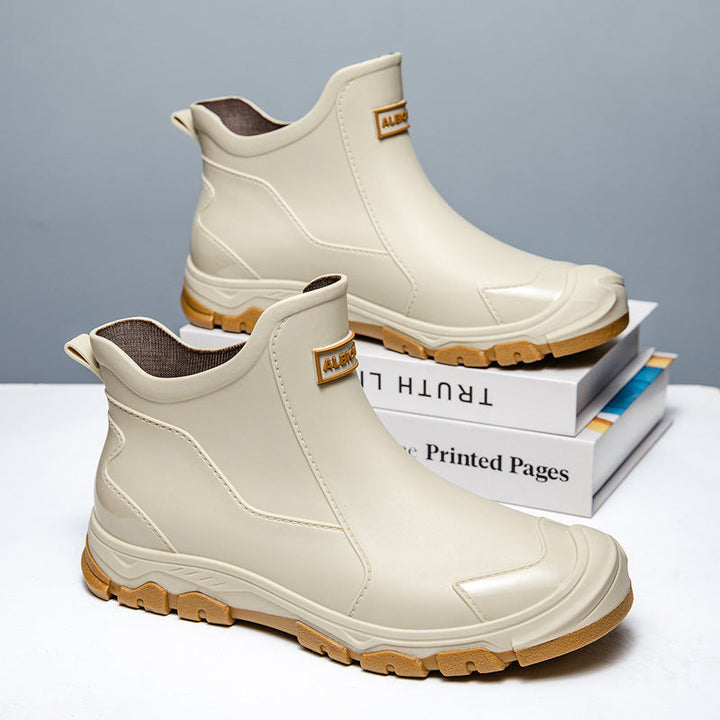 Herren Gummistiefel mit rutschfester Sohle und flexiblem Einstieg Echoarchiv