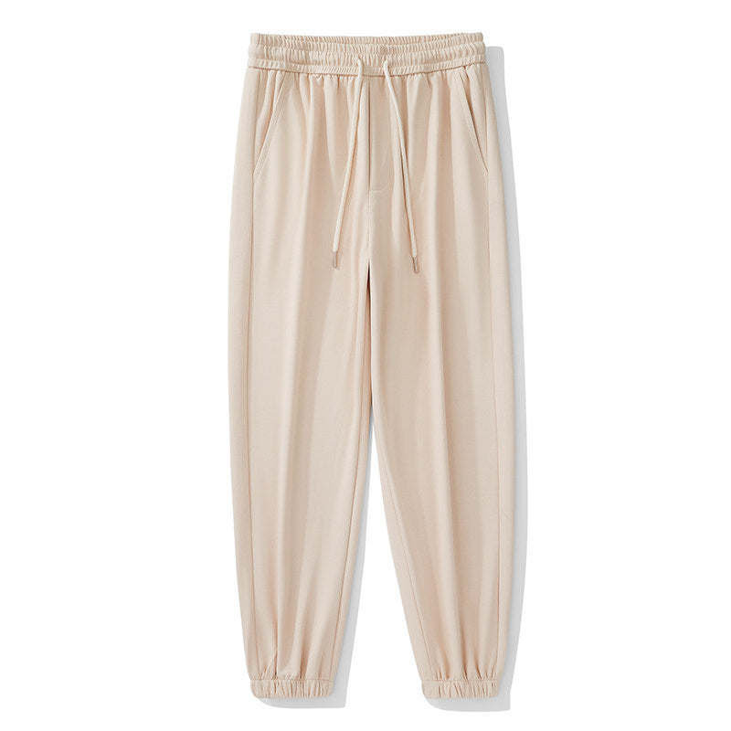 Herren Locker sitzende Sweatpants mit Elastikbund, Tunnelzug und Saumbündchen Echo Archiv