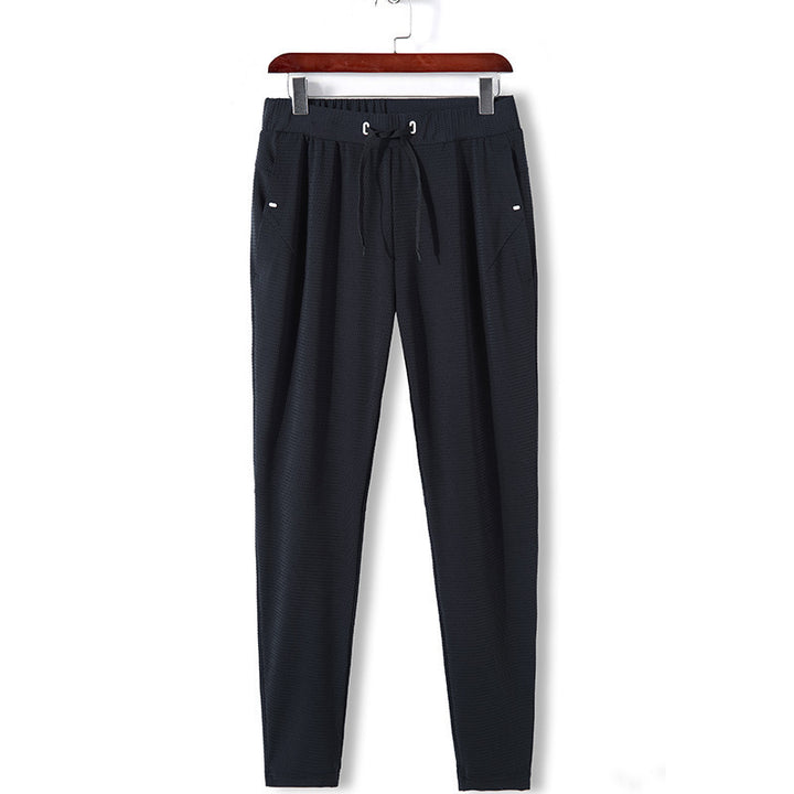 Damen Slim-Fit Jogginghose aus Strukturjersey mit Elastischem Komfortbund und Kordelzug Echo Archiv
