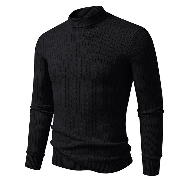 Herren Rollkragenpullover aus hochwertigem Strick Echoarchiv