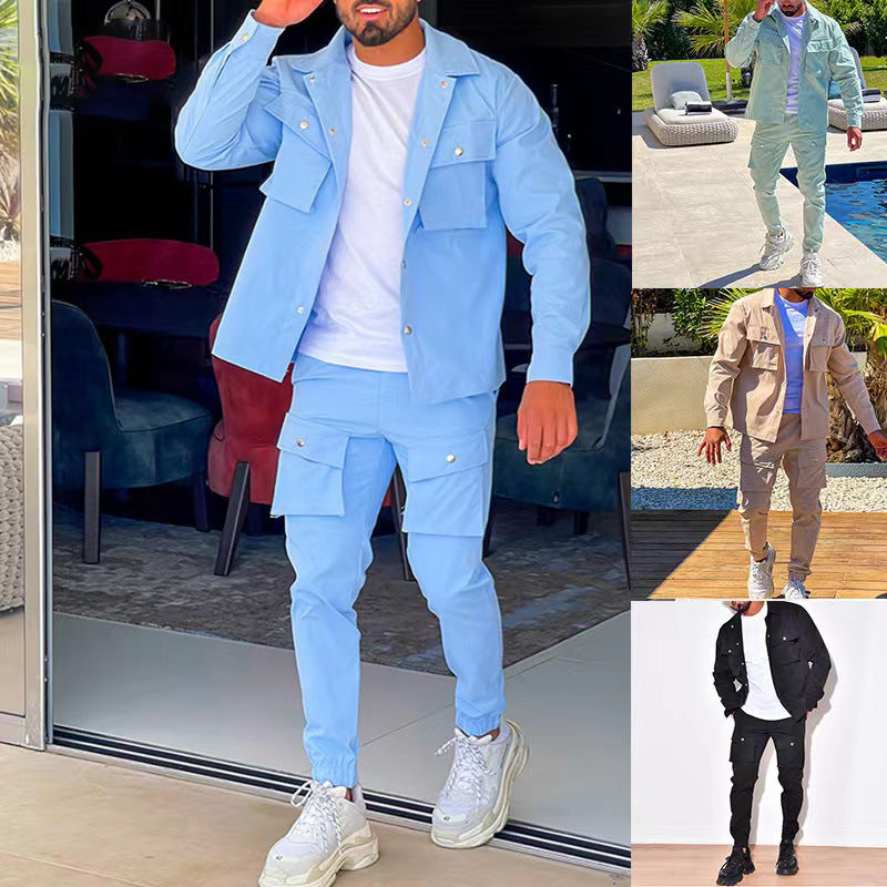 Herren Cargo-Jacke mit praktischen Taschen Echoarchiv