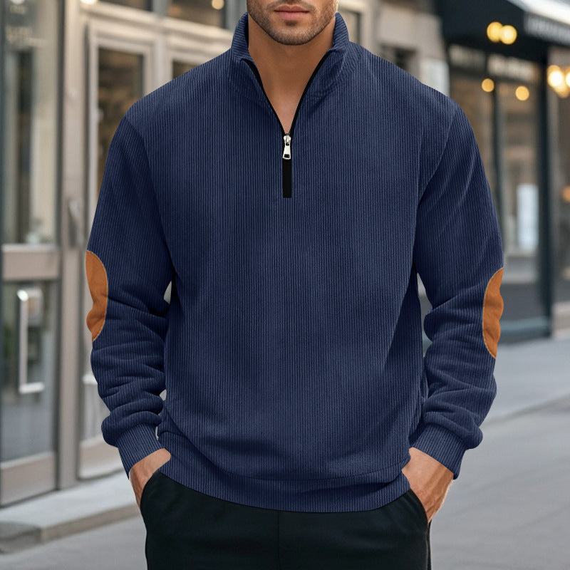 Herren Sweatshirt mit Reißverschluss Echoarchiv