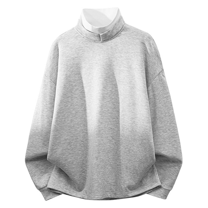 Damen Hochwertiger Stehkragen Pullover Echoarchiv