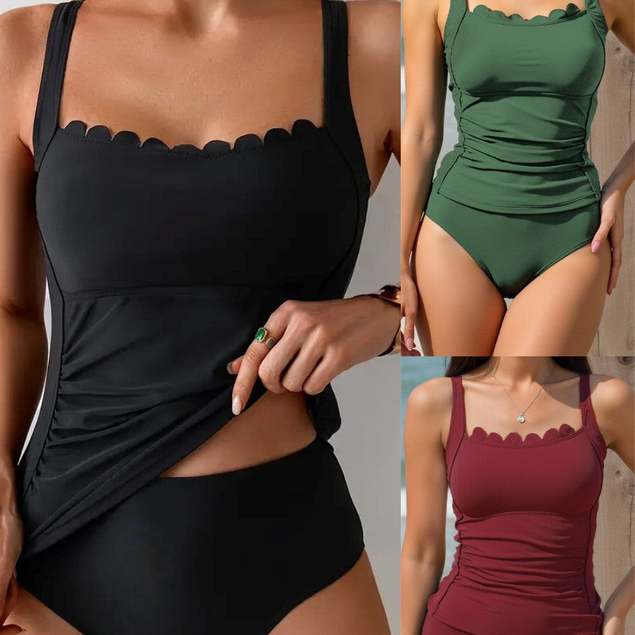 Damen Tankini mit elegantem Rüschendesign Echo Archiv