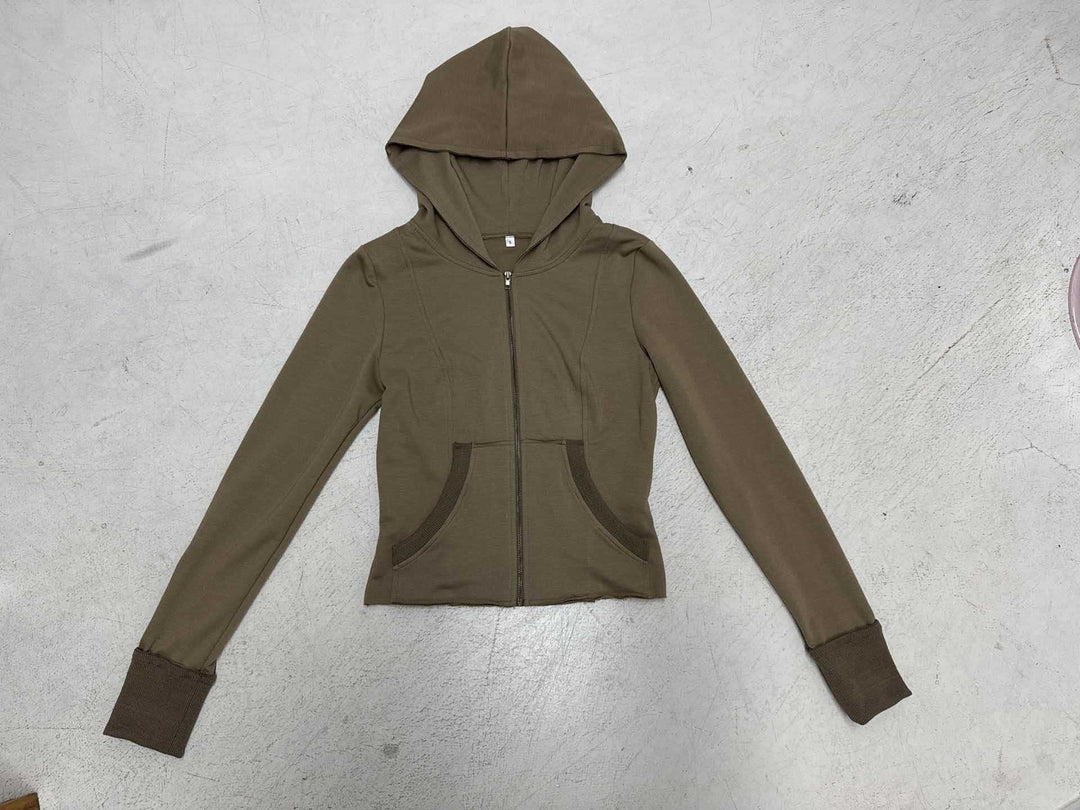 Damen nan Stretch-Flared-Hose mit hoher Taille, aufgesetzten Taschen und seitlichen Einsatzbahnen Echo Archiv