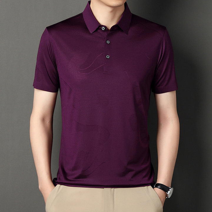 Herren Sportliches Poloshirt mit atmungsaktiver Technologie Echoarchiv