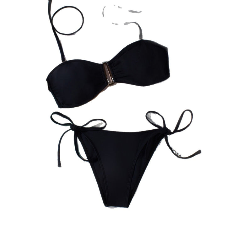Damen Bandeau-Bikini mit verstellbaren Trägern und eleganten Detail Echo Archiv