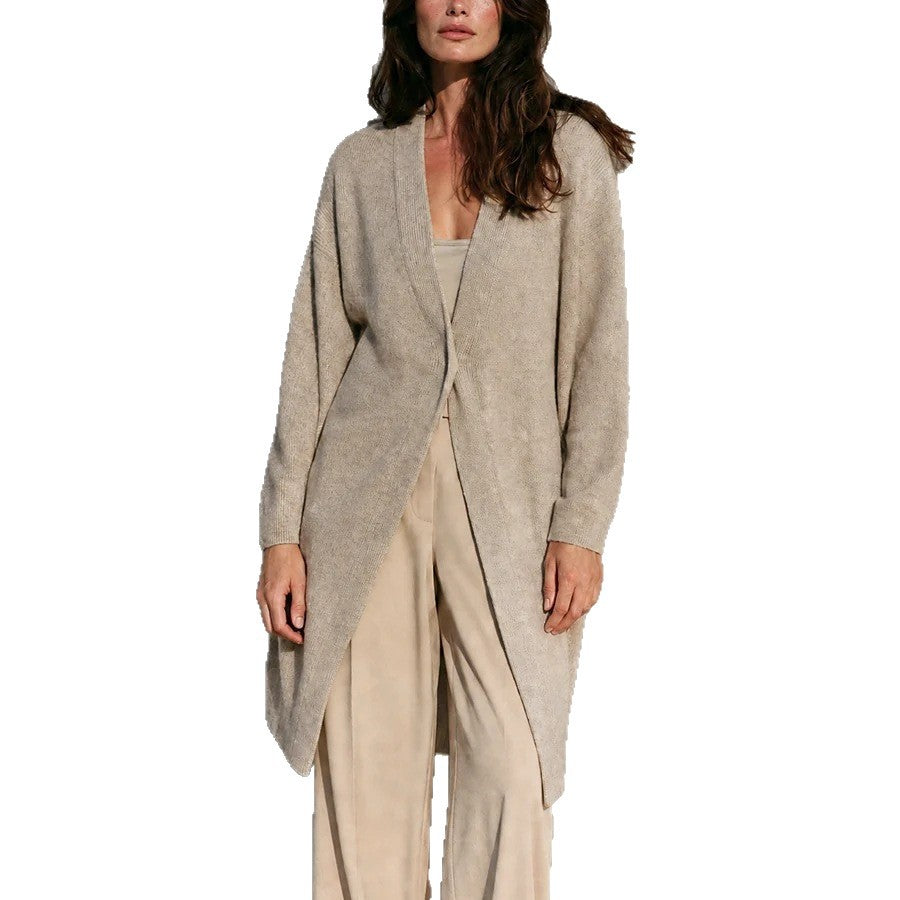 Damen Eleganter Longcardigan aus weichem Strick Echo Archiv