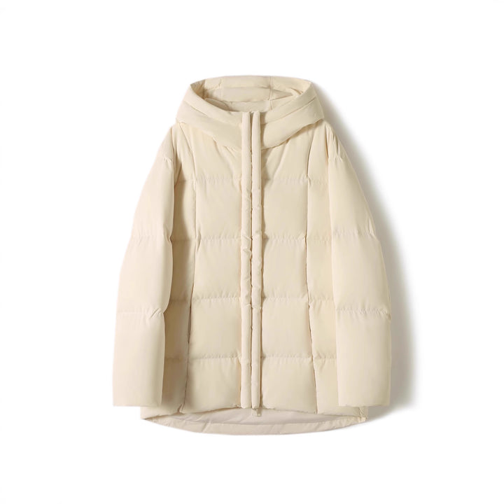 Damen Modische lange Daunenjacke Echoarchiv