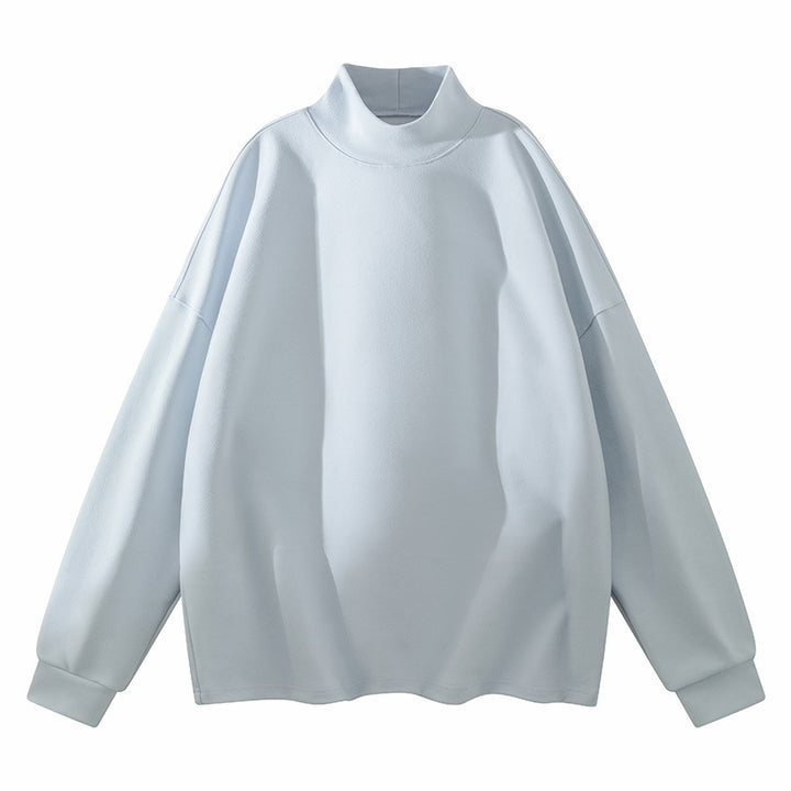 Damen Modische Sweatshirt mit Stehkragen Echoarchiv