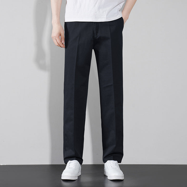 Herren schicke Freizeit-Hose mit elastischem Bund und bequemen Taschen Echoarchiv