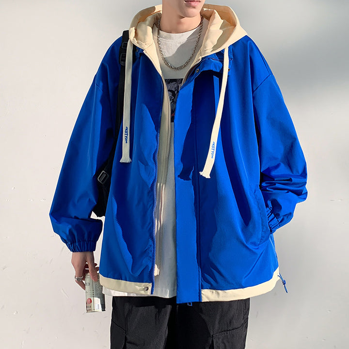 Herren zweilagige Softshell-Overlayerjacke mit Kapuze, wind- und wasserabweisender Membran und verstellbarem Saum Echo Archiv