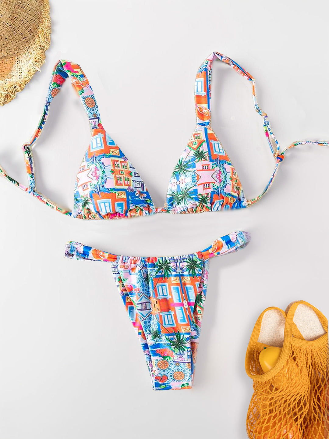 Damen Bikini-Set mit floralem Design Echo Archiv