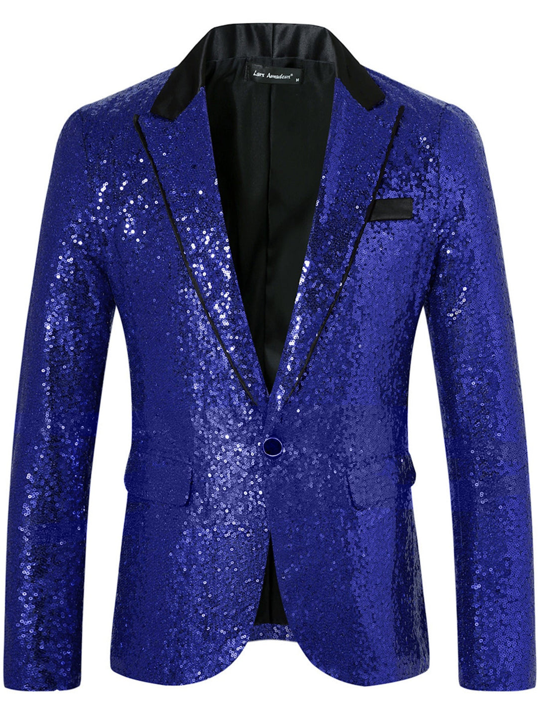 Herren Glamouröser Paillettenblazer Echoarchiv