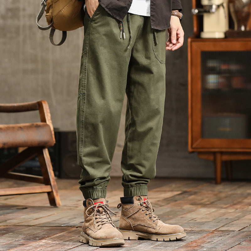 Herren Cargo-Joggerhose mit elastischem Bund und Bündchen Echoarchiv