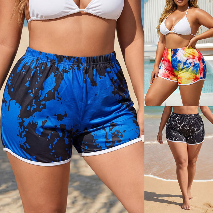 Damen bunte Strandshorts Echo Archiv