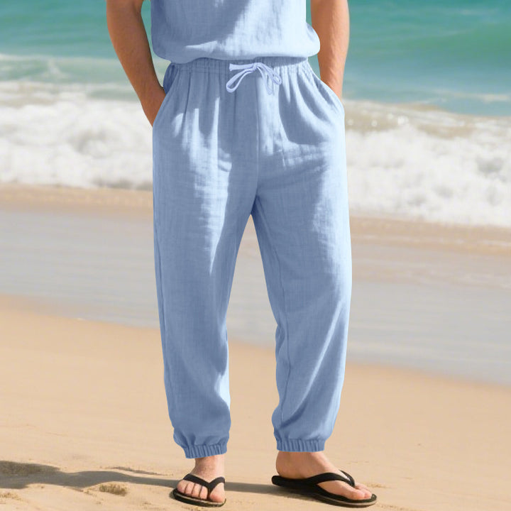 Herren lockere Strandhose Echoarchiv