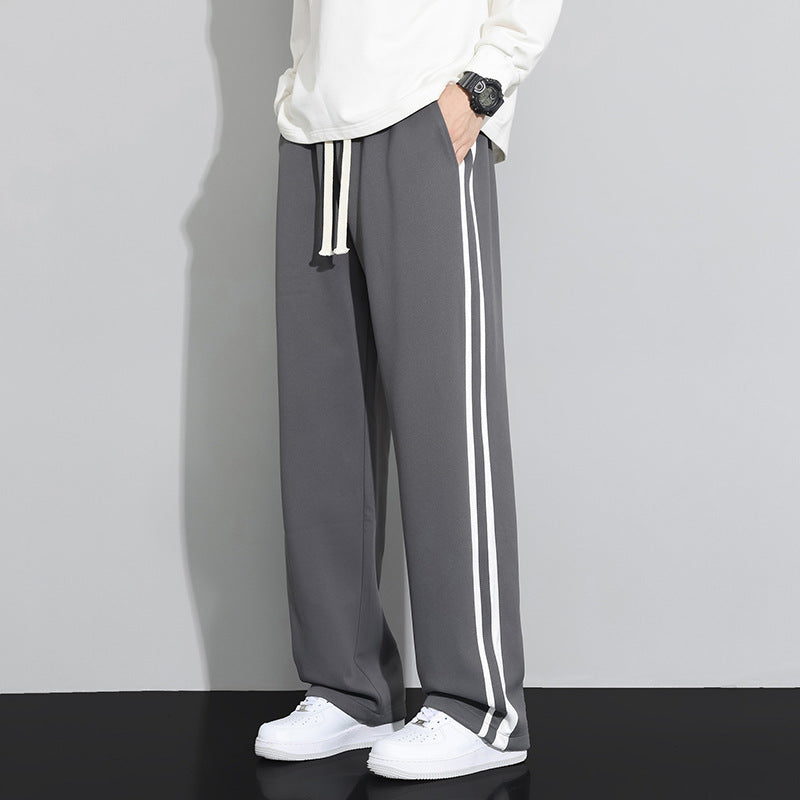 Herren Sportliche Freizeithose mit seitlichen Streifen
