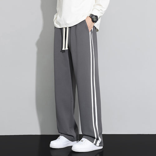 Herren Sportliche Freizeithose mit seitlichen Streifen