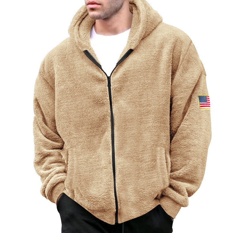 Herren Flauschiger Kapuzenpullover Echoarchiv